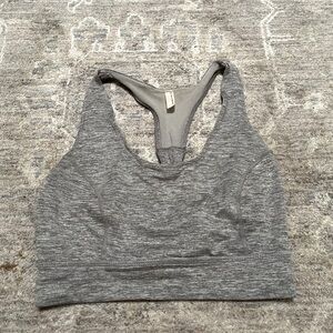 FP Movement Synergy Crop Top Sport Bra Gray Free People XS